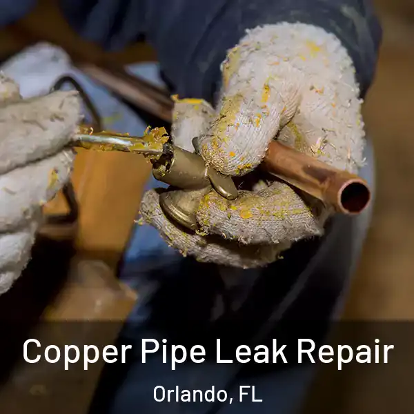  Copper Pipe Leak Repair Orlando, FL